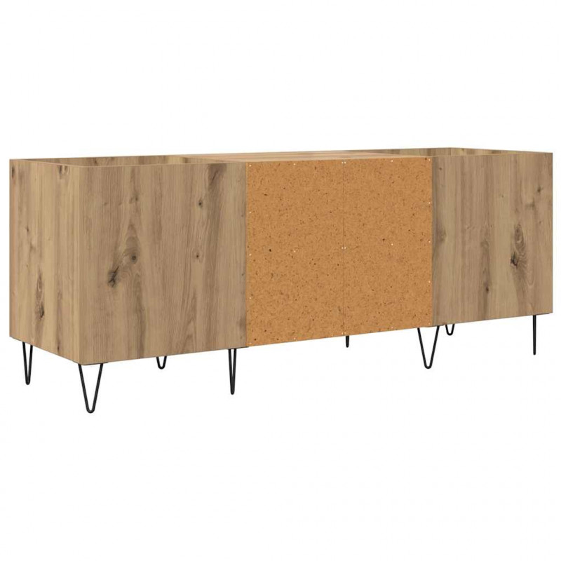 Szafka na płyty winylowe Dąb rzemieślniczy 121 x 38 x 48 cm