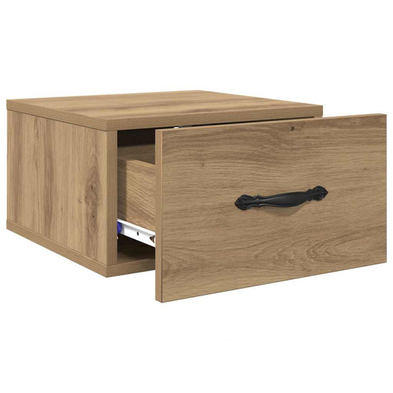 Szafka Nocna z szufladą 2 pcs dąb artisan 35 x 35 x 20 cm