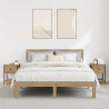Stolik nocny 2 pcs Dąb rzemieślniczy 34 x 35,5 x 45 cm