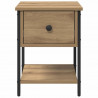 Stolik nocny 2 pcs Dąb rzemieślniczy 34 x 35,5 x 45 cm