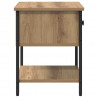 Stolik nocny 2 pcs Dąb rzemieślniczy 34 x 35,5 x 45 cm