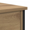 Stolik nocny 2 pcs Dąb rzemieślniczy 34 x 35,5 x 45 cm