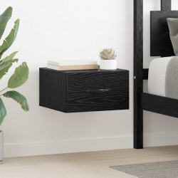 Szafka Nocna z szufladą 2 pcs Czarny dąb 35 x 35 x 20 cm