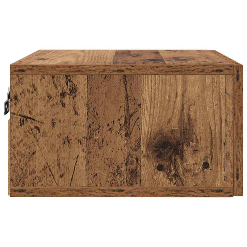 Szafka Nocna z szufladą Stare drewno 35 x 35 x 20 cm