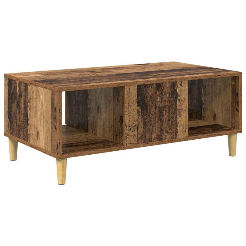 Stolik kawowy z szufladą Stare drewno 90 x 50 x 26.5 cm