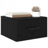 Szafka Nocna z szufladą 2 pcs Czarny dąb 35 x 35 x 20 cm
