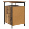 Szafka Nocna 2 pcs Stare drewno 40 x 42 x 60 cm