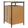 Szafka Nocna 2 pcs Dąb rzemieślniczy 40 x 42 x 60 cm