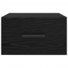 Szafka Nocna 2 pcs Czarny Dąb 35 x 35 x 20 cm