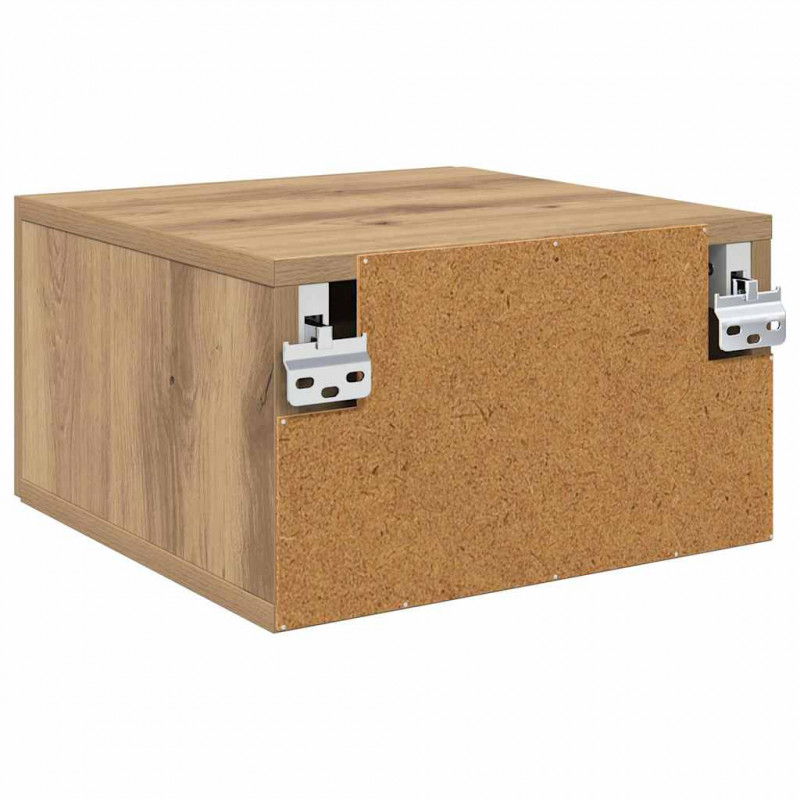 Szafka Nocna z szufladą 2 pcs dąb artisan 35 x 35 x 20 cm