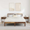 Stolik nocny 2 pcs Stare drewno 40 x 40 x 50 cm