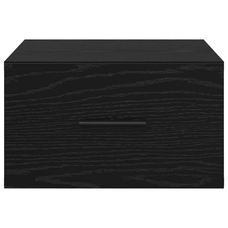Szafka Nocna z szufladą 2 pcs Czarny dąb 35 x 35 x 20 cm