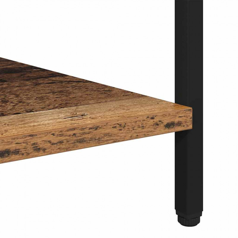 Stolik nocny 2 pcs Stare drewno 40 x 40 x 50 cm