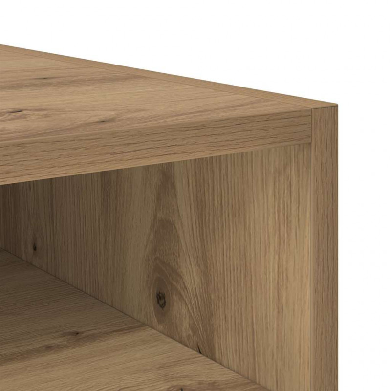 Stolik nocny 2 pcs Dąb rzemieślniczy 40 x 40 x 50 cm
