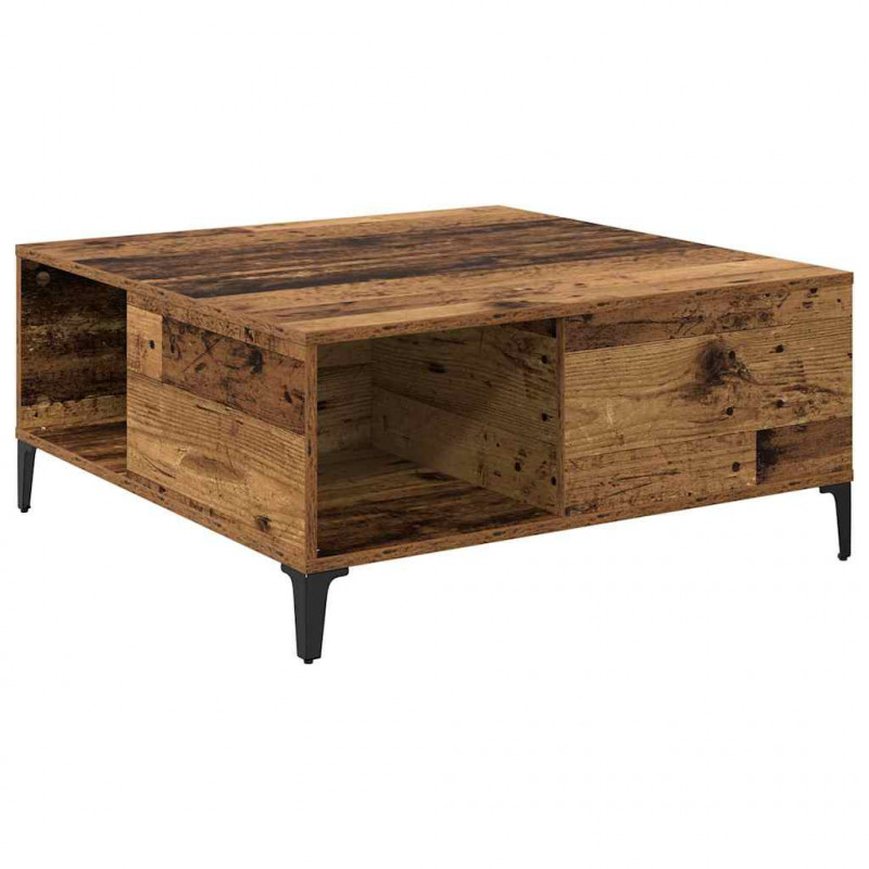 Stolik kawowy Stare drewno 80 x 80 x 36,5 cm