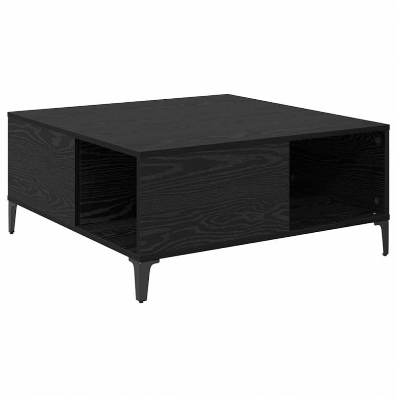 Stolik kawowy Czarny Dąb 80 x 80 x 36,5 cm