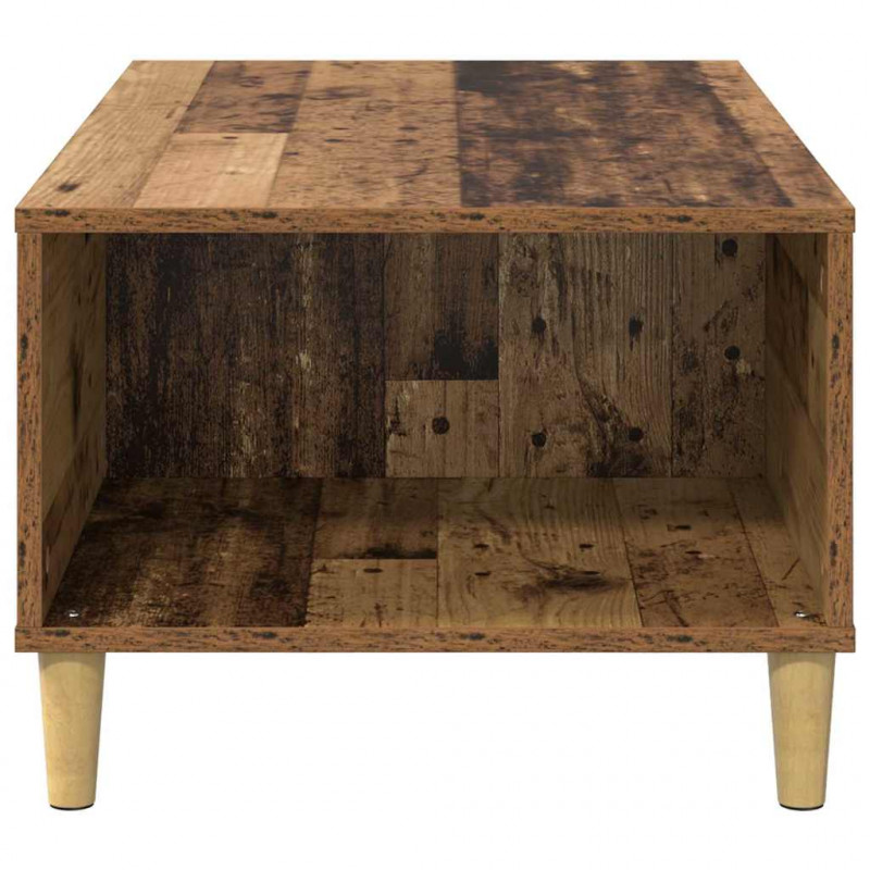 Stolik kawowy z szufladą Stare drewno 90 x 50 x 35 cm