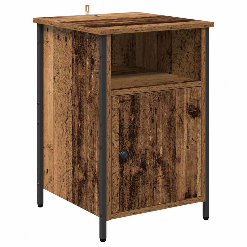 Szafka Nocna Stare drewno 40 x 42 x 60 cm