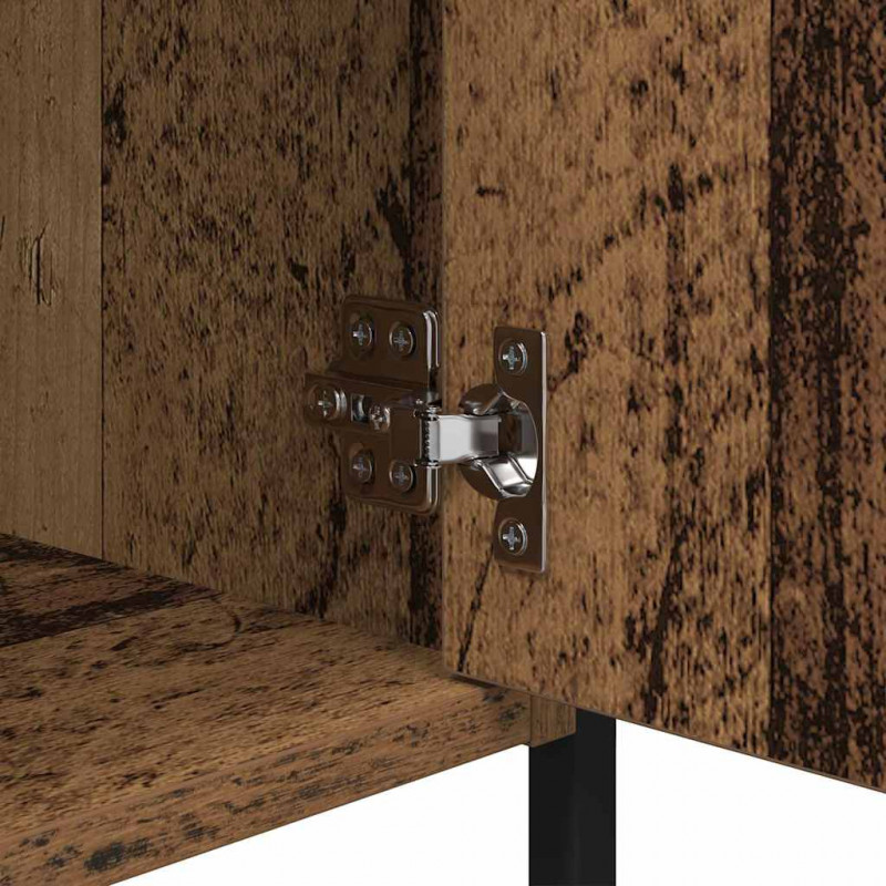Szafka Nocna 2 pcs Stare drewno 40 x 42 x 60 cm