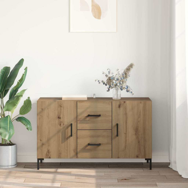 Bufet z szufladą Dąb rzemieślniczy 100 x 36 x 60 cm