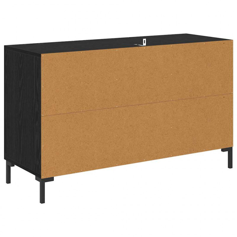 Bufet Czarny Dąb 100 x 36 x 60 cm Materiał drewnopochodny