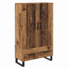 Highboard z szufladą Stare drewno 69,5 x 30 x 115 cm