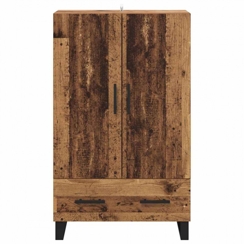 Highboard z szufladą Stare drewno 69,5 x 30 x 115 cm