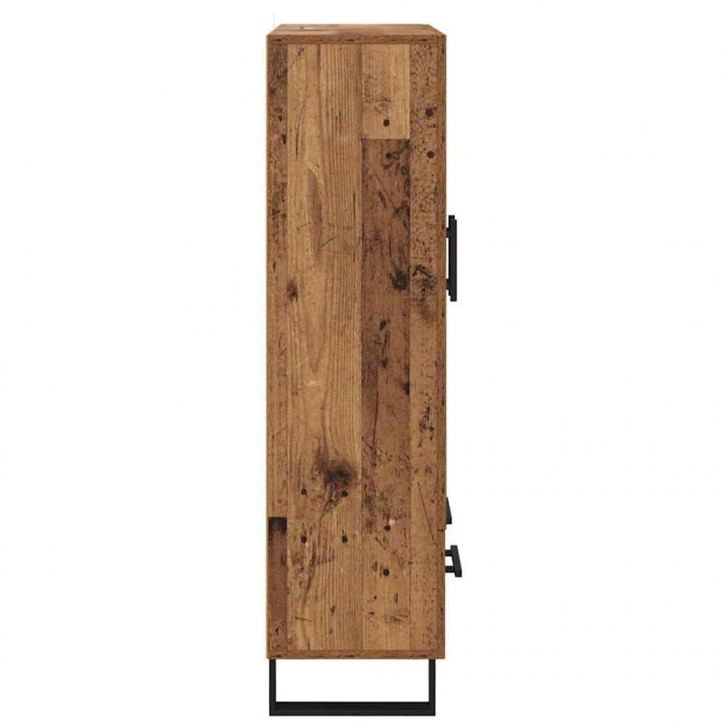 Highboard z szufladą Stare drewno 69,5 x 30 x 115 cm