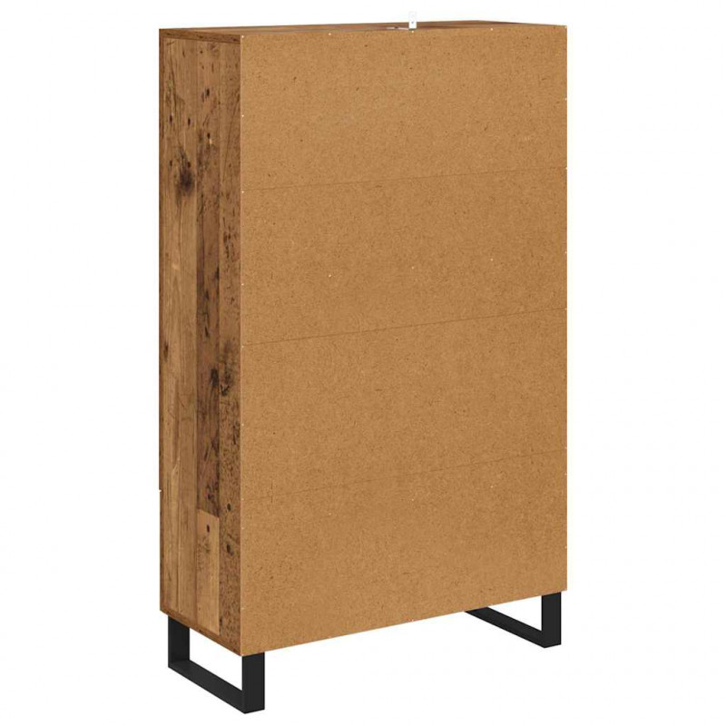 Highboard z szufladą Stare drewno 69,5 x 30 x 115 cm
