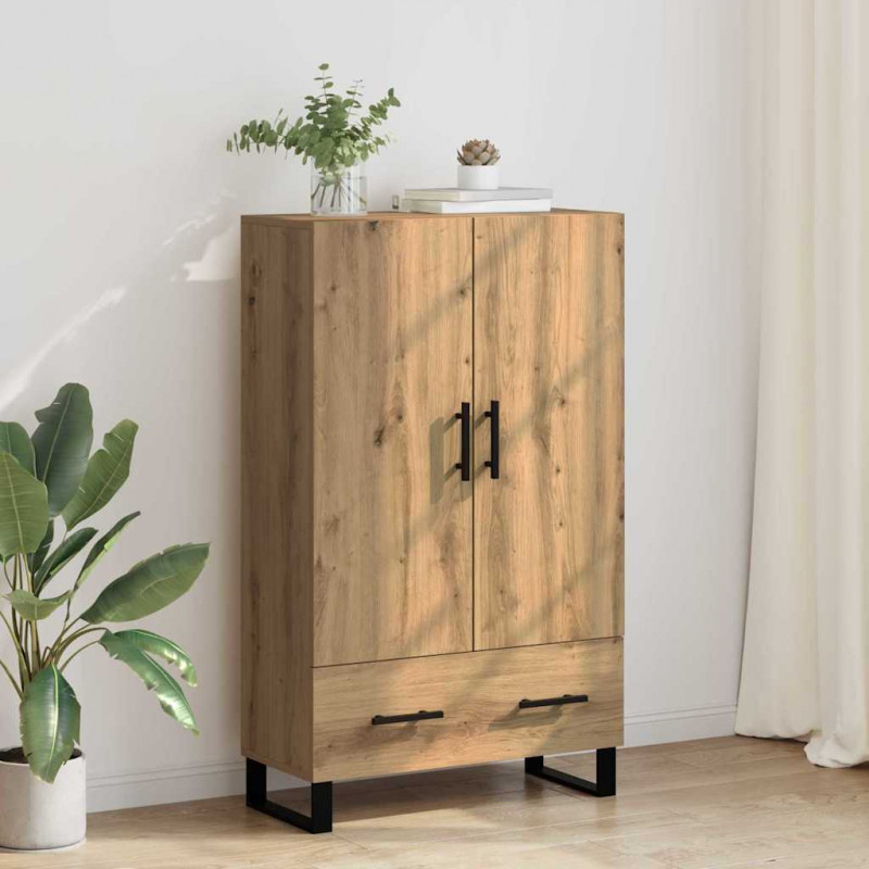 Highboard z szufladą Dąb rzemieślniczy 69,5 x 30 x 115 cm