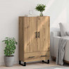 Highboard z szufladą Dąb rzemieślniczy 69,5 x 30 x 115 cm