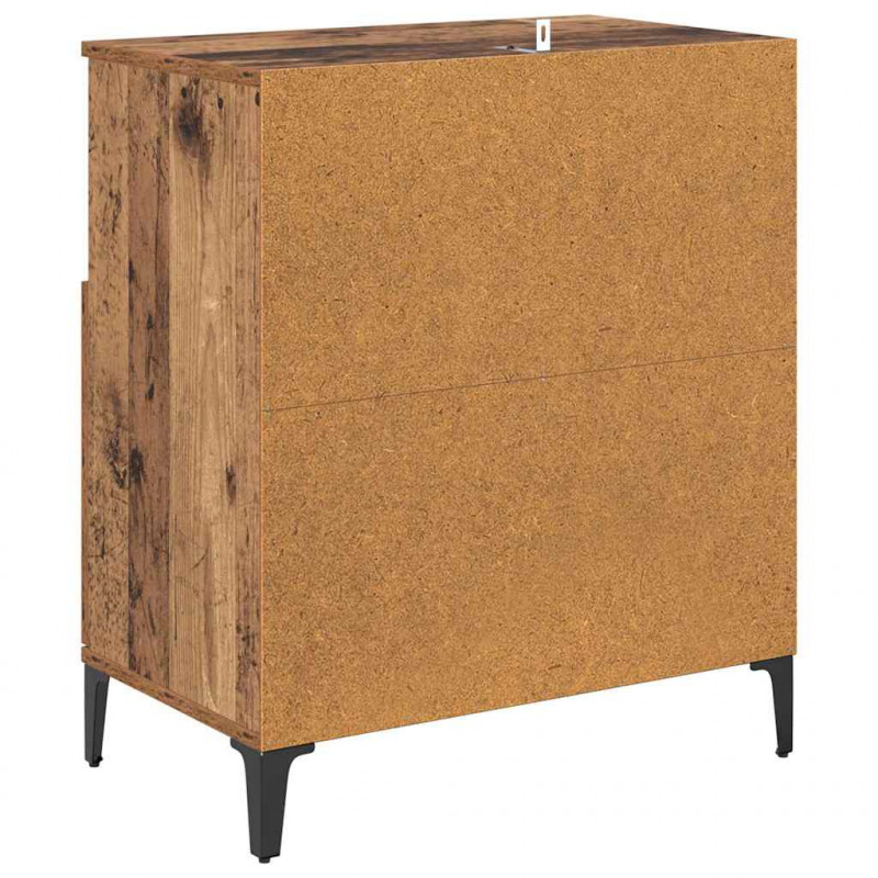 Bufet Stare drewno 60 x 35 x 70 cm Materiał drewnopochodny