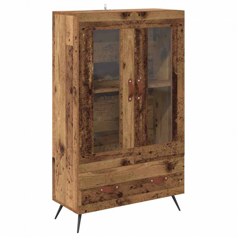 Highboard z szufladą Stare drewno 69,5 x 31 x 115 cm