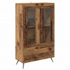Highboard z szufladą Stare drewno 69,5 x 31 x 115 cm