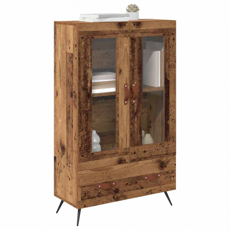 Highboard z szufladą Stare drewno 69,5 x 31 x 115 cm