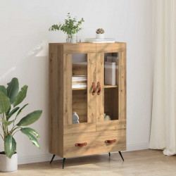 Highboard z szufladą Dąb rzemieślniczy 69,5 x 31 x 115 cm
