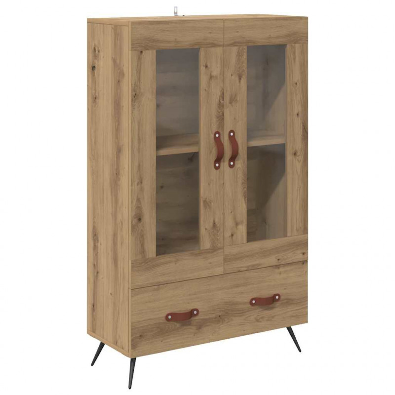 Highboard z szufladą Dąb rzemieślniczy 69,5 x 31 x 115 cm