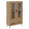 Highboard z szufladą Dąb rzemieślniczy 69,5 x 31 x 115 cm