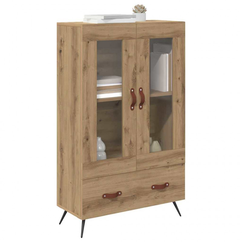 Highboard z szufladą Dąb rzemieślniczy 69,5 x 31 x 115 cm