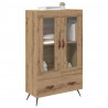 Highboard z szufladą Dąb rzemieślniczy 69,5 x 31 x 115 cm