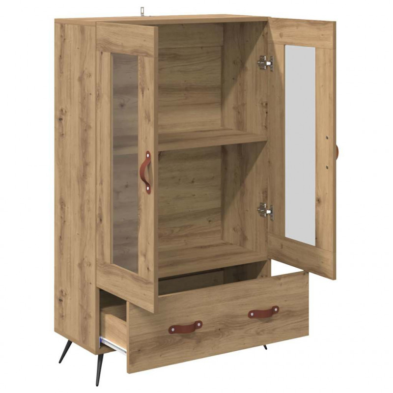 Highboard z szufladą Dąb rzemieślniczy 69,5 x 31 x 115 cm