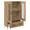 Highboard z szufladą Dąb rzemieślniczy 69,5 x 31 x 115 cm