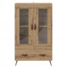 Highboard z szufladą Dąb rzemieślniczy 69,5 x 31 x 115 cm