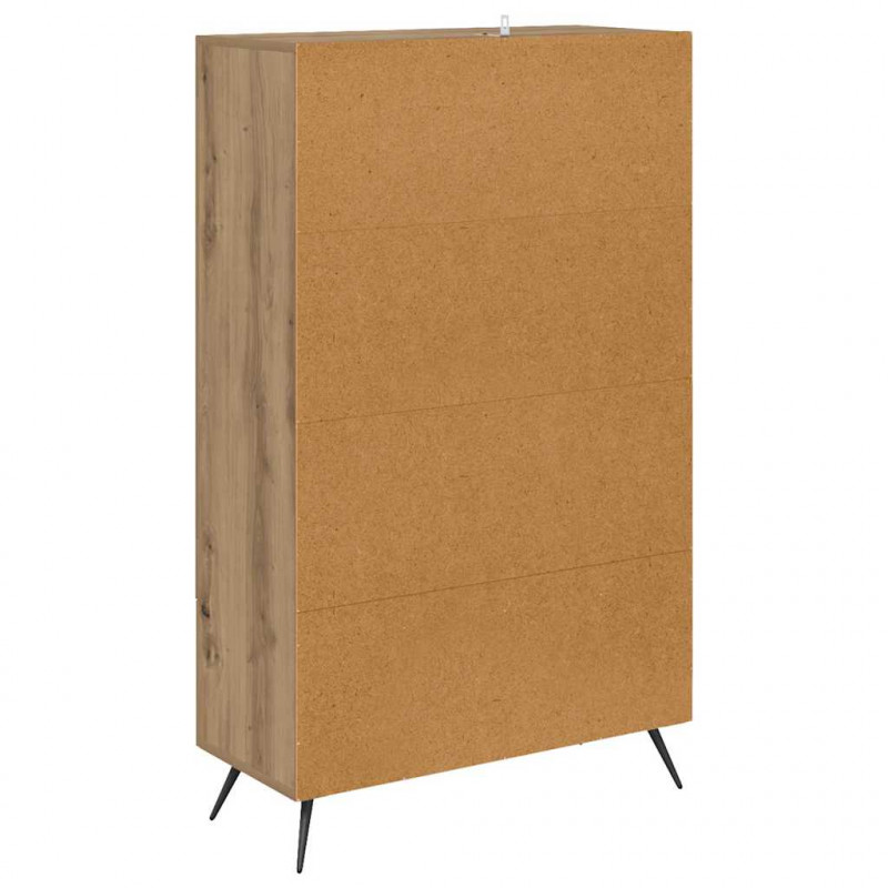 Highboard z szufladą Dąb rzemieślniczy 69,5 x 31 x 115 cm