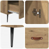 Highboard z szufladą Dąb rzemieślniczy 69,5 x 31 x 115 cm