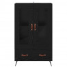 Highboard z szufladą Czarny Dąb 69,5 x 31 x 115 cm