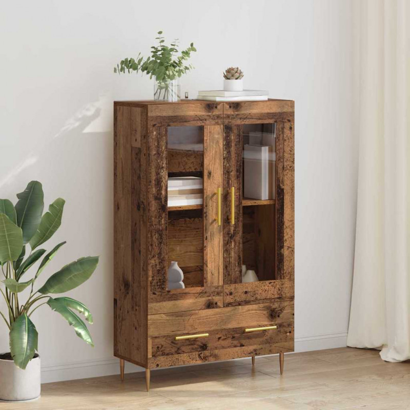 Highboard z szufladą Stare drewno 69,5 x 31 x 115 cm