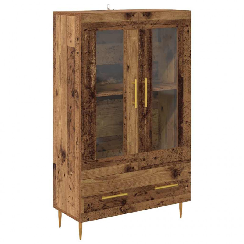 Highboard z szufladą Stare drewno 69,5 x 31 x 115 cm