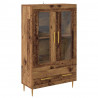 Highboard z szufladą Stare drewno 69,5 x 31 x 115 cm