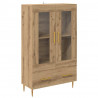 Highboard z szufladą Dąb rzemieślniczy 69,5 x 31 x 115 cm